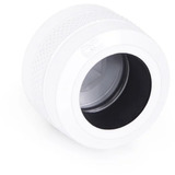 Alphacool Conector Eiszapfen PRO 16mm HardTube G1/4 - Blanco, Conexión blanco