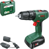 Bosch Atornillador percutor inalámbrico EasyImpact 18V-40, Taladro/destornillador verde/Negro