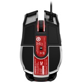 CHERRY MC 9620 FPS ratón Ambidextro USB tipo A Óptico 12000 DPI, Ratones para gaming negro, Ambidextro, Óptico, USB tipo A, 12000 DPI, Negro