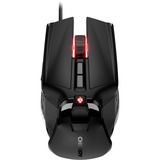 CHERRY MC 9620 FPS ratón Juego Ambidextro USB tipo A Óptico 12000 DPI, Ratones para gaming negro, Ambidextro, Óptico, USB tipo A, 12000 DPI, Negro