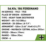 COBI Sd.Kfz. 184 Ferdinand, Juegos de construcción 
