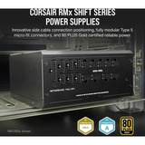 Corsair RM750x SHIFT 80 PLUS Gold Reacondicionado, Fuente de alimentación de PC negro