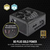 Corsair RM750x SHIFT 80 PLUS Gold Reacondicionado, Fuente de alimentación de PC negro