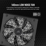 Corsair RM750x SHIFT 80 PLUS Gold Reacondicionado, Fuente de alimentación de PC negro