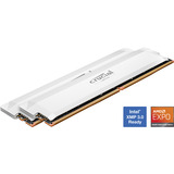Crucial DIMM 32 GB DDR5-6400 (2x 16 GB) Kit dual, Memoria RAM blanco