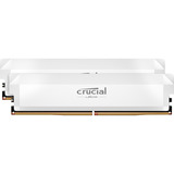Crucial DIMM 32 GB DDR5-6400 (2x 16 GB) Kit dual, Memoria RAM blanco