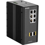 D-Link DIS‑300G‑8PSW Gestionado L2 Gigabit Ethernet (10/100/1000) Energía sobre Ethernet (PoE) Negro, Interruptor/Conmutador Gestionado, L2, Gigabit Ethernet (10/100/1000), Bidireccional completo (Full duplex), Energía sobre Ethernet (PoE), Montaje de pared