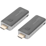 Digitus Click & Present Mini - Wireless DS-55319, Alargador de HDMI negro/Plateado