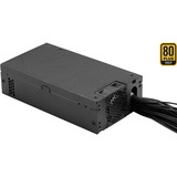 FSP FlexGURU PRO 500W unidad de fuente de alimentación 24-pin ATX 1U Negro, Fuente de alimentación de PC 500 W, 100 - 240 V, 50 - 60 Hz, 8-4 A, Activo, 90 W