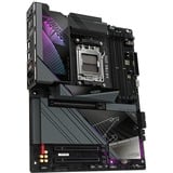 GIGABYTE X870E AORUS MASTER Placa Base - Compatible con CPUs AMD Ryzen 9000, 16+2+2 fases VRM digitales, hasta 8600MHz DDR5 (OC), 3xPCIe 5.0 + 1xPCIe 4.0, Wi-Fi 7, LAN 5GbE, USB 4 negro, 16+2+2 fases VRM digitales, hasta 8600MHz DDR5 (OC), 3xPCIe 5.0 + 1xPCIe 4.0, Wi-Fi 7, LAN 5GbE, USB 4, AMD, Zócalo AM5, AMD Ryzen 7000 Series, AMD Ryzen 8000 Series, AMD Ryzen 9000 Series, Zócalo AM5, 256 GB, DDR5-SDRAM