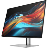 HP Series 7 Pro 724pu, Monitor LED plateado/Negro