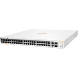 Hewlett Packard Enterprise Aruba Instant On 1960 48G 40p Class4 8p Class6 PoE 2XGT 2SFP+ 600W Gestionado L2+ Gigabit Ethernet (10/100/1000) Energía sobre Ethernet (PoE) 1U Blanco, Interruptor/Conmutador a Hewlett Packard Enterprise company Aruba Instant On 1960 48G 40p Class4 8p Class6 PoE 2XGT 2SFP+ 600W, Gestionado, L2+, Gigabit Ethernet (10/100/1000), Energía sobre Ethernet (PoE), Montaje en rack, 1U