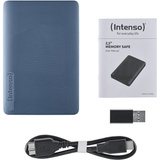 Intenso Memory Safe 1 TB, Unidad de disco duro azul