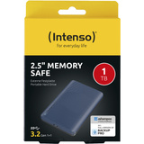 Intenso Memory Safe 1 TB, Unidad de disco duro azul