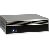 Inter-Tech IPC Industrial S25, Caja HTPC negro/Plateado