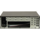 Inter-Tech IPC Industrial S25, Caja HTPC negro/Plateado