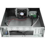 Inter-Tech IPC Industrial S25, Caja HTPC negro/Plateado