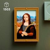 LEGO ART Mona Lisa, Juegos de construcción Juego de construcción, 18 año(s), Plástico, 1503 pieza(s), 2,41 kg