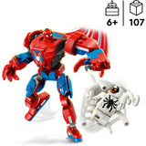 LEGO Armadura Robótica de Spider-Man vs. el Anti-Venom, Juegos de construcción Juego de construcción, 6 año(s), Plástico, 107 pieza(s), 139 g