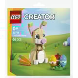 LEGO Creador Conejito de Pascua adorable, Juegos de construcción 