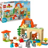 LEGO DUPLO Cuidado de Animales en la Granja, Juegos de construcción Juego de construcción, 2 año(s), Plástico, 74 pieza(s), 1,2 kg