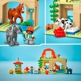 LEGO DUPLO Cuidado de Animales en la Granja, Juegos de construcción Juego de construcción, 2 año(s), Plástico, 74 pieza(s), 1,2 kg