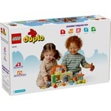 LEGO DUPLO Cuidado de Animales en la Granja, Juegos de construcción Juego de construcción, 2 año(s), Plástico, 74 pieza(s), 1,2 kg