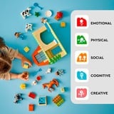 LEGO DUPLO Cuidado de Animales en la Granja, Juegos de construcción Juego de construcción, 2 año(s), Plástico, 74 pieza(s), 1,2 kg