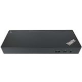 Lenovo Thunderbolt 3 Dock Gen 2 Reacondicionado, Estación de acoplamiento negro