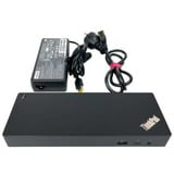 Lenovo Thunderbolt 3 Dock Gen 2 Reacondicionado, Estación de acoplamiento negro