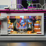 Lumibricks Cyberpunk Neoncity Cyber Couture Galleria, Juegos de construcción 