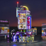 Lumibricks Cyberpunk Neoncity Cyber Couture Galleria, Juegos de construcción 