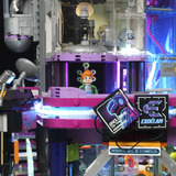 Lumibricks Cyberpunk Neoncity Cyber Couture Galleria, Juegos de construcción 