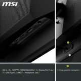 MSI MAG 271QPX QD-OLED E2, Monitor de gaming negro