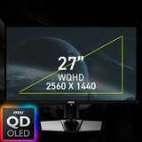 MSI MAG 271QPX QD-OLED E2, Monitor de gaming negro
