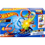 Mattel HXR70 vehículo de juguete, Pistas de carreras Set de pistas y vehículo, 5 año(s), D, Plástico, Multicolor