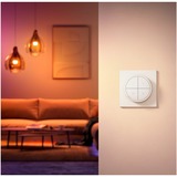 Philips Hue Hue tap switch, Botón blanco, Philips Hue tap switch, Inalámbrico, Blanco, Pared, IP20, Plástico, IP20