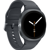 Samsung Galaxy Watch 8 3,3 cm (1.3") AMOLED 40 mm Digital 438 x 438 Pixeles Pantalla táctil Grafito Wifi GPS (satélite), SmartWatch gris oscuro, 3,3 cm (1.3"), AMOLED, Pantalla táctil, 32 GB, GPS (satélite), 30 g