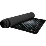 Sharkoon SKILLER SGP30 Alfombrilla de ratón para juegos Negro, Verde, Almohadilla de ratón para juegos gris oscuro/Turquesa, Negro, Verde, Estampado, Caucho, Textil, Base antiderrapante, Alfombrilla de ratón para juegos