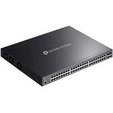 TP-Link Omada SG3452XP switch Gestionado L2+ Gigabit Ethernet (10/100/1000) Energía sobre Ethernet (PoE) 1U Negro, Interruptor/Conmutador Gestionado, L2+, Gigabit Ethernet (10/100/1000), Energía sobre Ethernet (PoE), Montaje en rack, 1U