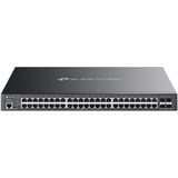 TP-Link Omada SG3452XP switch Gestionado L2+ Gigabit Ethernet (10/100/1000) Energía sobre Ethernet (PoE) 1U Negro, Interruptor/Conmutador Gestionado, L2+, Gigabit Ethernet (10/100/1000), Energía sobre Ethernet (PoE), Montaje en rack, 1U
