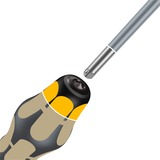 Wera 932 S/6 Juego de destornilladores Kraftform + soporte, 6 piezas negro/Amarillo