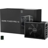be quiet! Dark Power Pro 13 | 1600W unidad de fuente de alimentación 20+4 pin ATX ATX Negro, Fuente de alimentación de PC negro, 1600 W, 115 - 240 V, 1700 W, 50 - 60 Hz, 15 - 9 A, 150 W