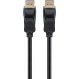 goobay Cable Essential conector DisplayPort > conector DisplayPort, 8K / 120Hz negro