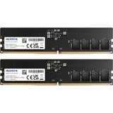 ADATA AD5U480016G-DT módulo de memoria 32 GB 2 x 16 GB DDR5 ECC, Memoria RAM negro, 32 GB, 2 x 16 GB, DDR5, 4800 MHz, 288-pin DIMM