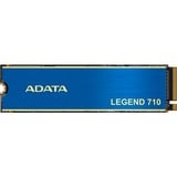 ADATA LEGEND 710 M.2 1000 GB PCI Express 3.0 3D NAND NVMe, Unidad de estado sólido azul/Dorado, 1000 GB, M.2, 2400 MB/s