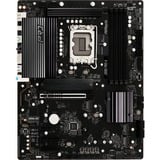 ASRock Asro Z890 Pro-A, Placa base negro