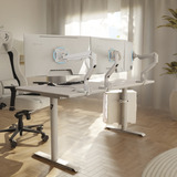 Arozzi Alzare Neo Single, Soporte de monitor blanco