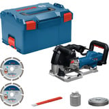 Bosch Fresadora para ranuras en muros GNF20-40 en L-BOXX, Esamblaje con galleta en caja
