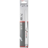 Bosch S 1111 DF Hoja de sierra de sable Bimetálico 1 pieza(s) Hoja de sierra de sable, Aglomerado, Plástico reforzado con fibra de vidrio, Perfil, Madera, Bimetálico, Gris, 4,3 mm, 22,5 cm